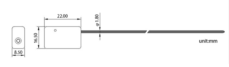 Con dấu cáp với logo tùy chỉnh Cable Seal With Customized Logo