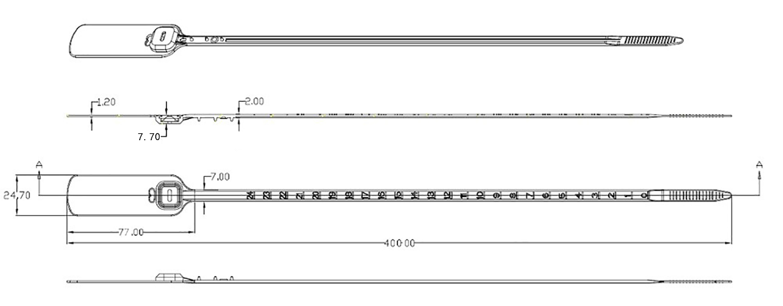 con dấu nhựa chống ăn cắp pilfer proof plastic seal