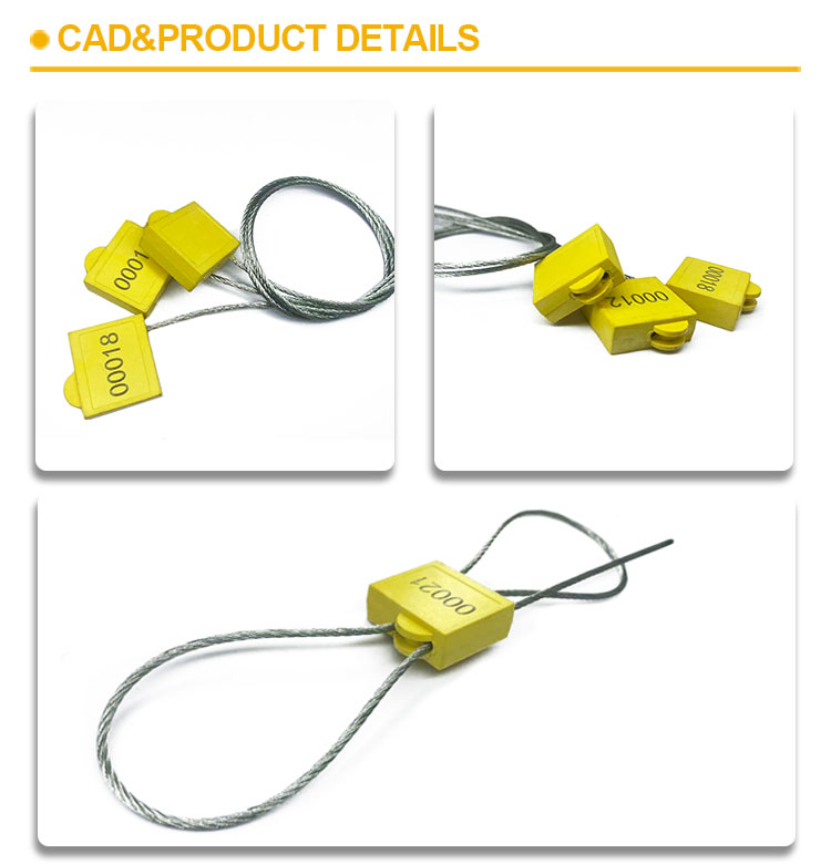 con dấu cáp khóa đôi double lock cable seal