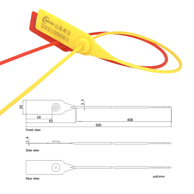Thẻ con dấu Trailer Trailer Seal Tags