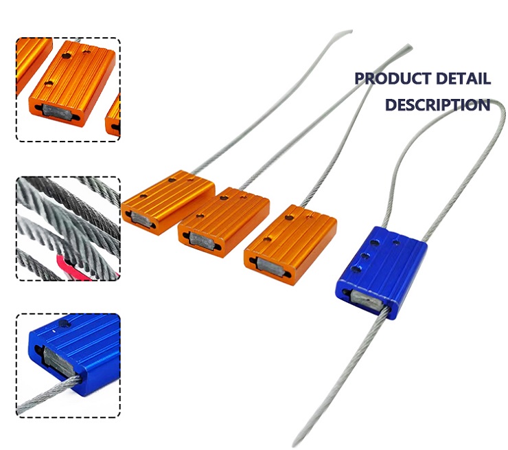 Con dấu cáp hợp kim nhôm cho container Aluminium Alloy Cable Seal For Containers