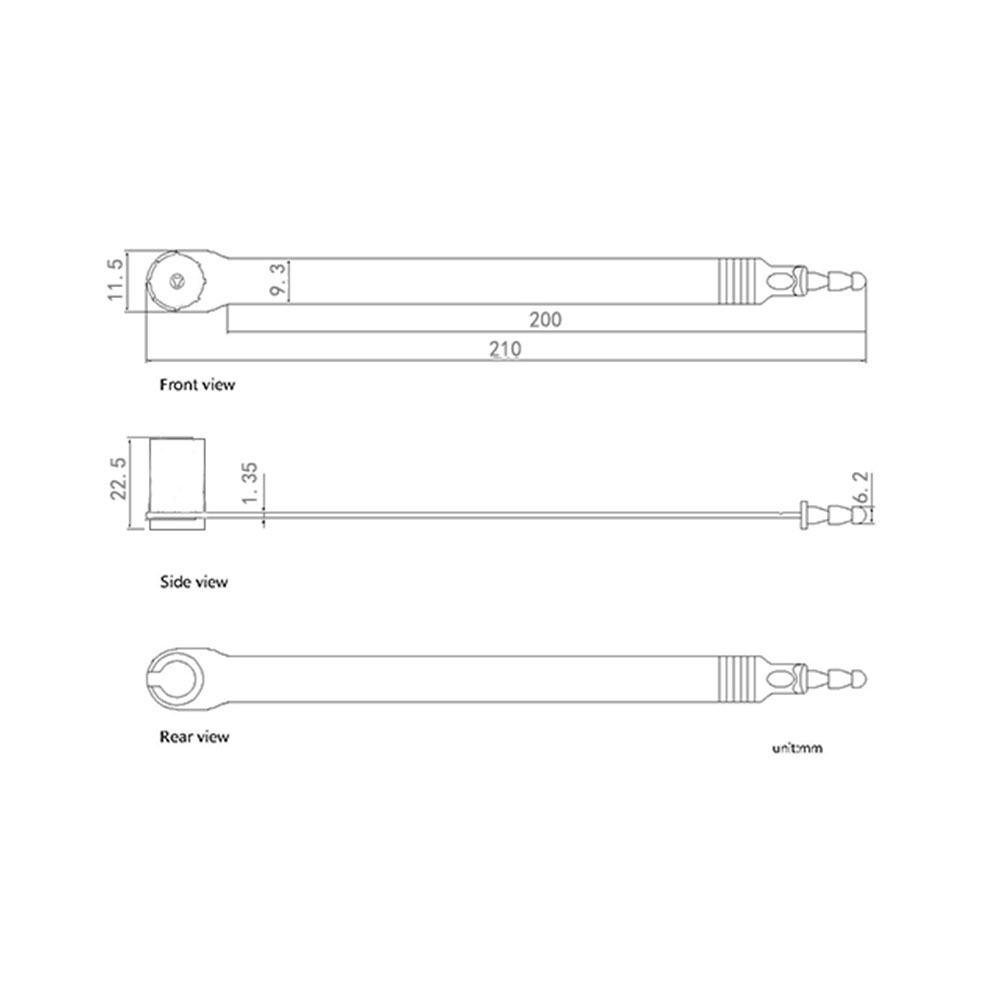 Phớt xe tải bằng nhựa Plastic Truck Seals